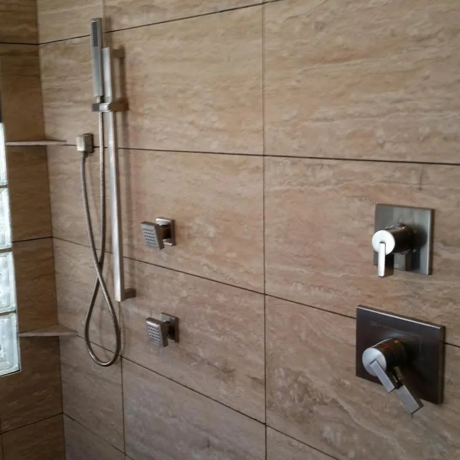 Shower fixture installation for Gas Line Repair in Kinross